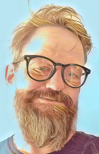 portræt af Lars Krogsholm