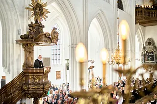 gudstjeneste i skt. Knuds Kirke