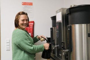 portræt af Pernille Sanders